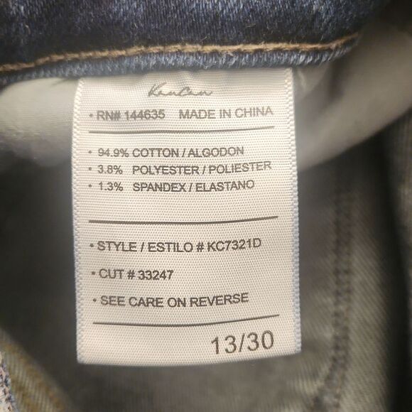 KanCan Women's Skinny Jeans w/ Distressed Hem on Legs Size 13/30 - Picture 10 of 10